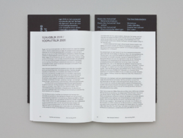 Het Nieuwe Instituut Jaarverslag 2018 & 2019 design Christine Alberts